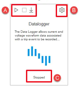 Datalogger layout tooltip